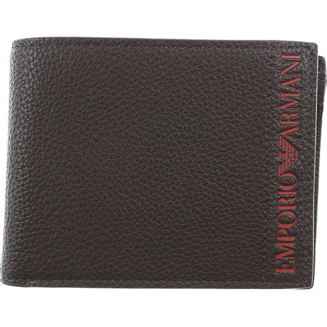 emporio armani wallet men's